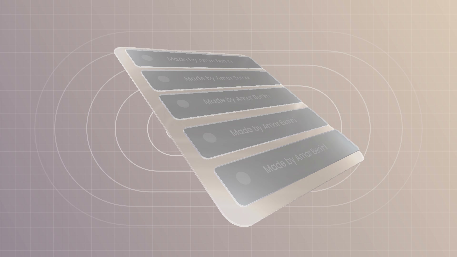 Transparent planes unfold into a layered composition.